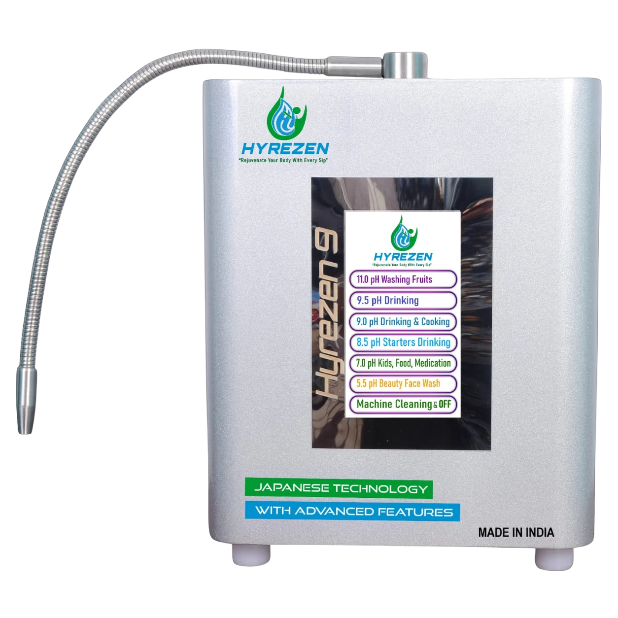 HYREZEN 9 Water Ionizer