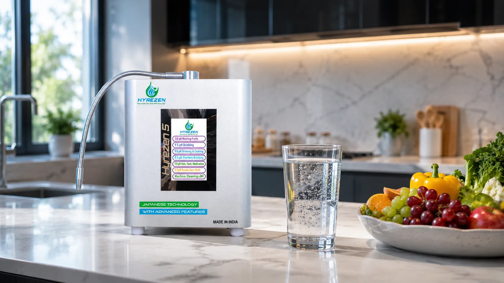 Pure Hydrogen Hydration